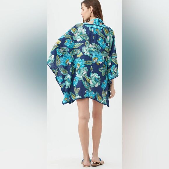 TRINA TURK SWIM Women's Pirouette Kimono Swim Cover-Up One Size - Picture 2 of 5
